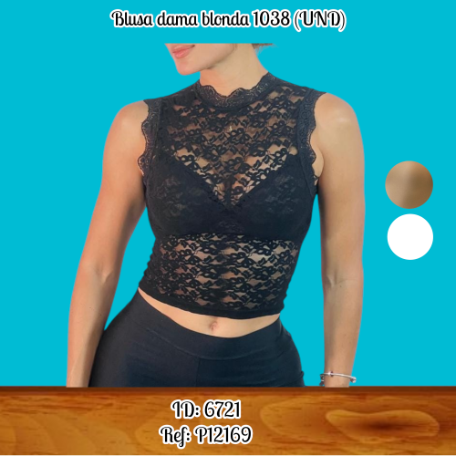 Blusa dama blonda 1038 (UND)