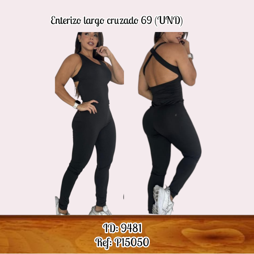 Enterizo largo cruzado 69 (UND)