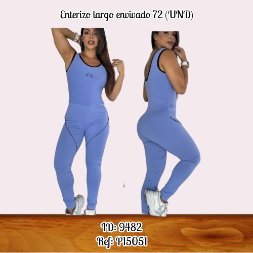 Enterizo largo envivado 72 (UND)