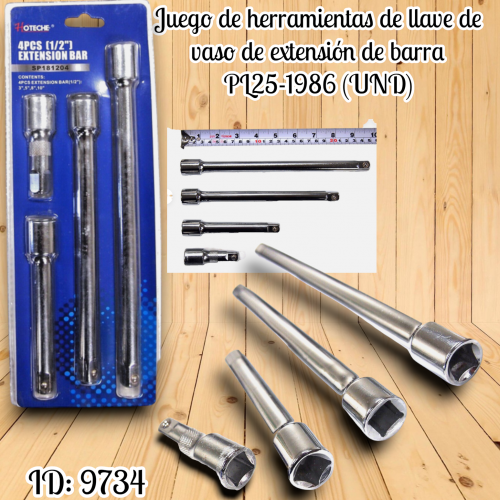 Juego de llaves PL25-1986 (UND)