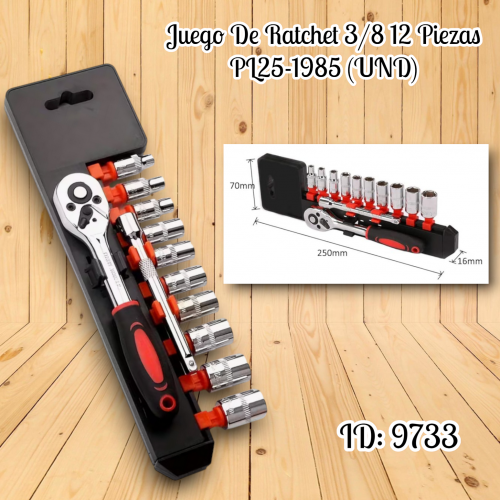 Juego de rachet PL25-1985 (UND)