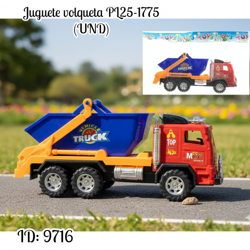 Juguete volqueta PL25-1775 (UND)