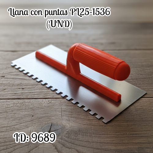 Llana con puntas PL25-1536 (UND)