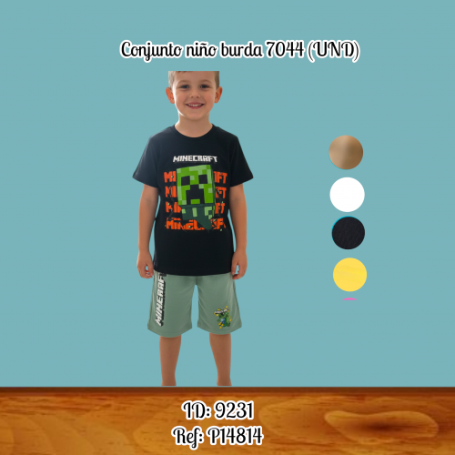 Conjunto niño burda 7044 (UND)