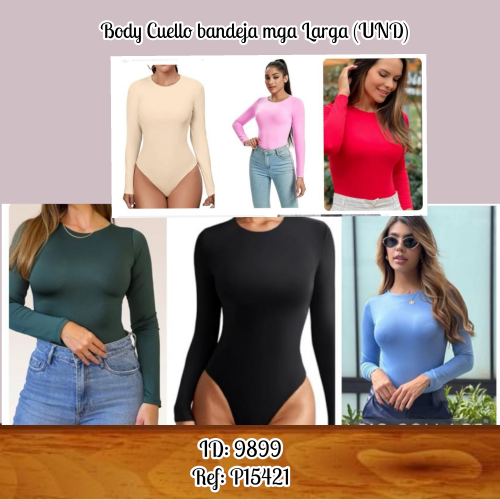 Body Cuello bandeja mga Larga (UND)