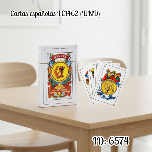 Cartas españolas FC1462 (UND)