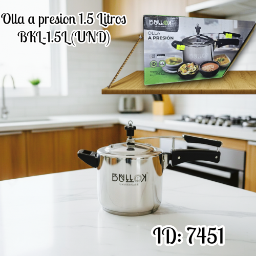 Olla a presion 1.5 Litros BKL-1.5L (UND)