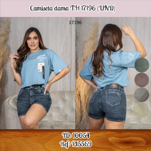 Camiseta dama TH 17196 (UND)