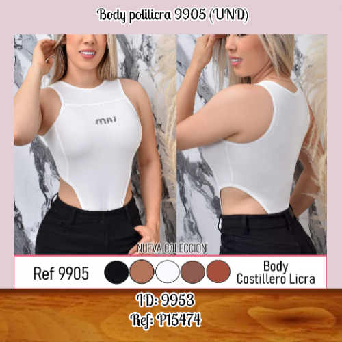 Body polilicra 9905 (UND)