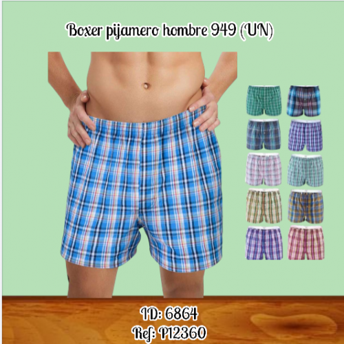 Boxer pijamero hombre 949 (UN)