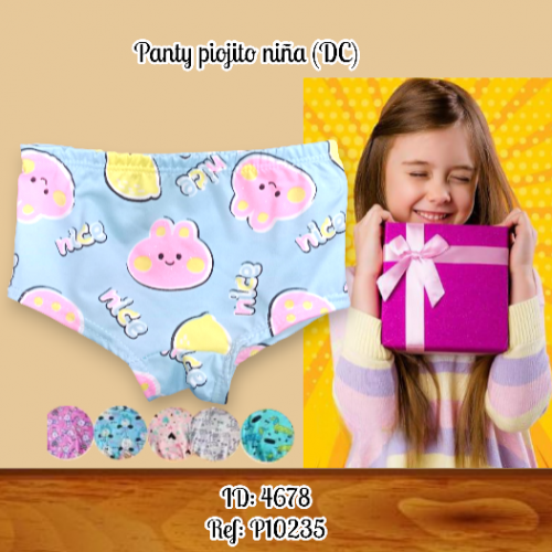 Panty piojito niña (DC)