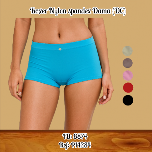 Boxer Nylon spandex Dama (DC)
