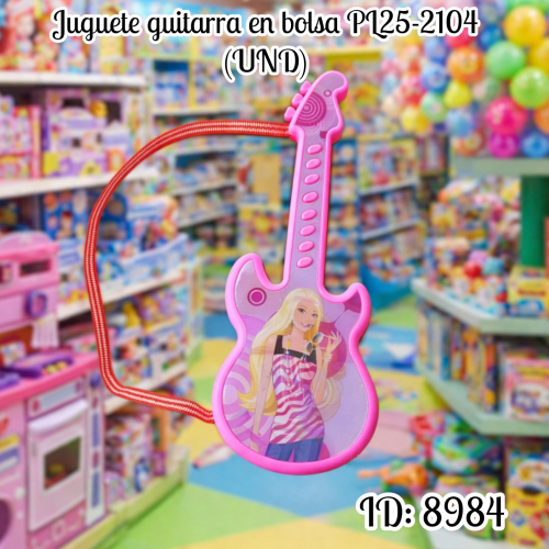 Juguete guitarra en bolsa PL25-2104 (UND)