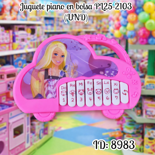 Juguete piano en bolsa PL25-2103 (UND)
