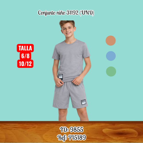 Conjunto niño 31192 (UND)