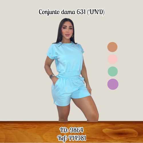 Conjunto dama 631 (UND)