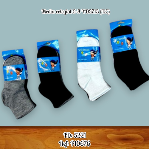 Media colegial 6-8 YD5713 (DC)