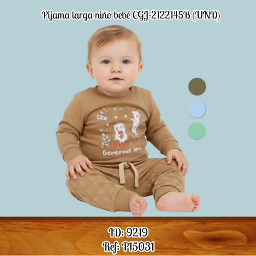 Pijama larga niño bebé CGJ-2122145B (UND)