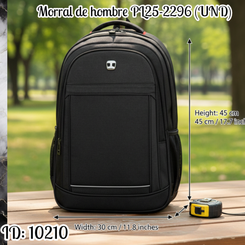 Morral con cargaderas PL25-2296 (UND)
