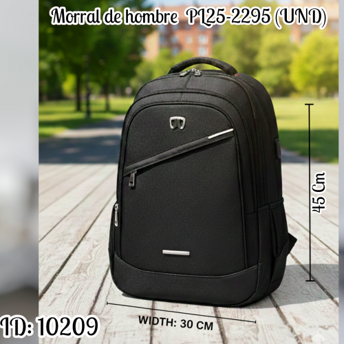 Morral con cargaderas PL25-2295 (UND)