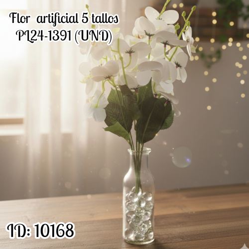 Flores artificiales color azul PL24-1391 (UND)