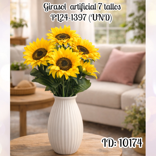 Flores girasoles artificiales PL24-1397 (UND)