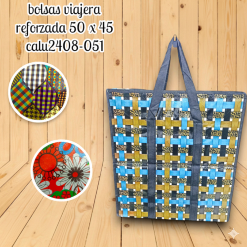 Bolsas viajera reforzada 50 x 45 calu2408-051 (UND)