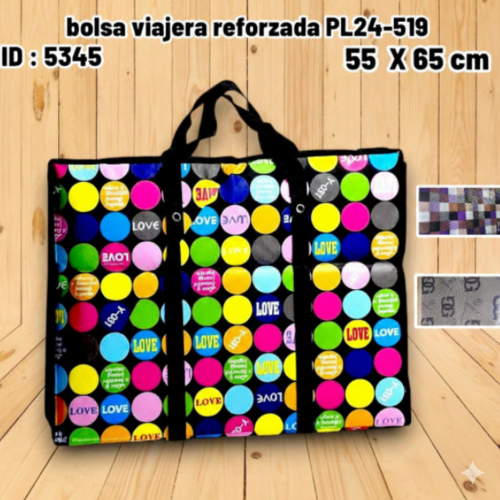 bolsa viajera reforzada PL24-519 (UND)