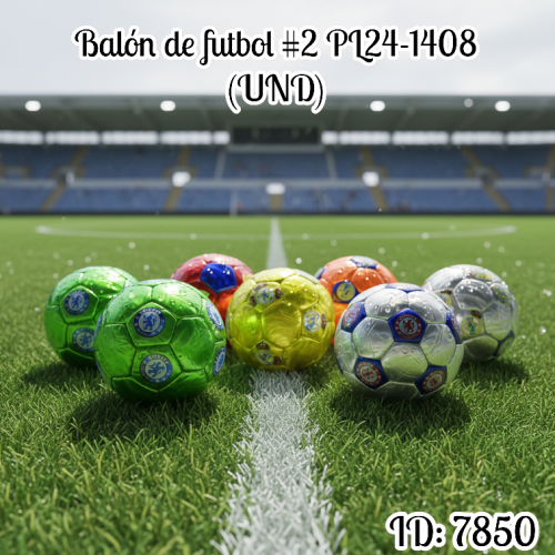 Balón de futbol  #2 PL24-1408 (UND)