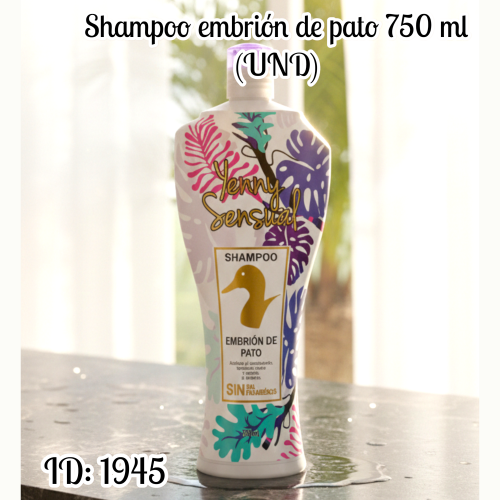 Shampoo embrión de pato 750 ml (UND)