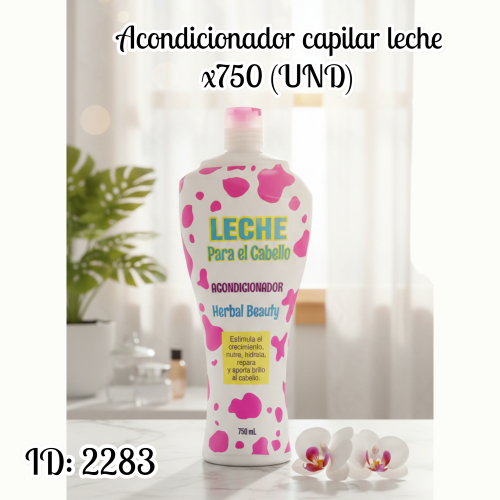 Acondicionador capilar leche x750 (UND)