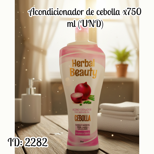 Acondicionador de cebolla x750 ml (UND)