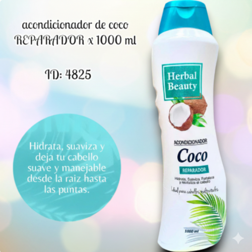 Acondicionador de coco REPARADOR x 1000 ml (UND)