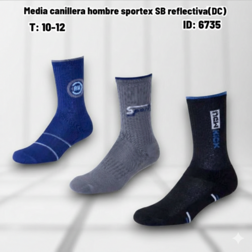 Media canillera hombre sportex SB reflectiva(DC)