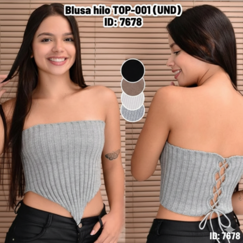 Blusa hilo TOP-001 (UND)