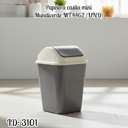 Papelera casita mini Mundiverde MT4462 (UND)