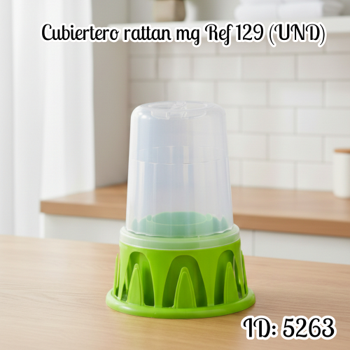 Cubiertero rattan mg Ref 129 (UND)