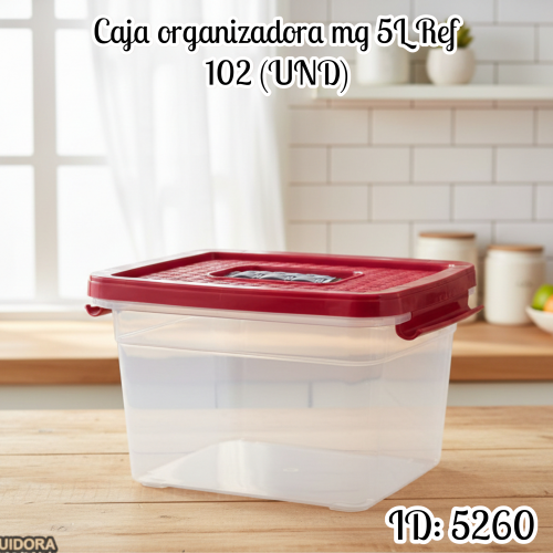 Caja organizadora mg 5L Ref 102 (UND)