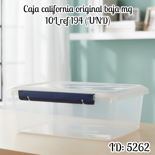 Caja california original baja mg 10L ref 194 (UND)