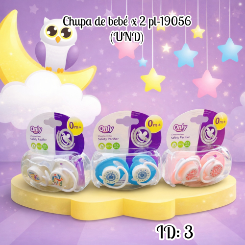 Chupa de bebé x 2 pl-19056 (UND)
