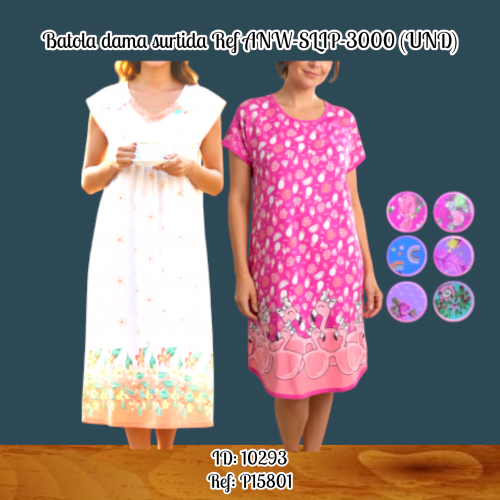 Batola dama surtida  Ref ANW-SLIP-3000 (UND)