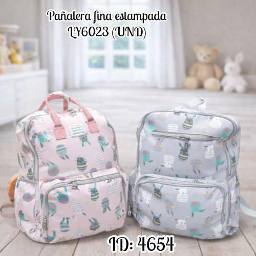 Pañalera fina estampada LY6023 (UND)