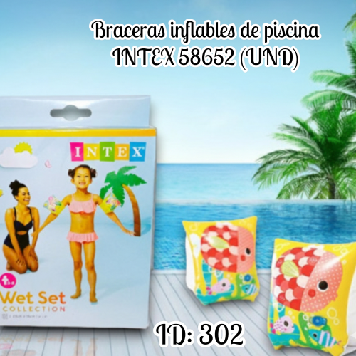 Braceras inflables de piscina INTEX 58652 (UND)