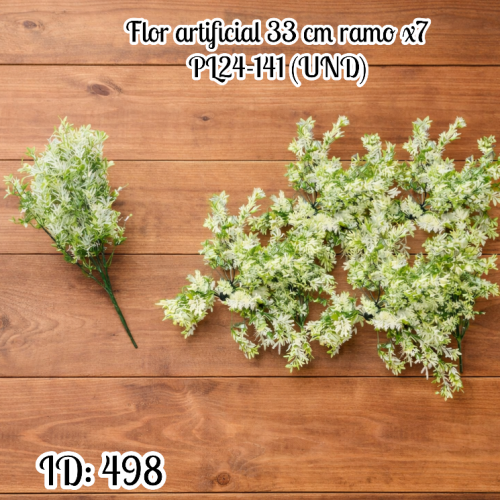 Flor artificial ramo x6 33 cm PL24-142 (UND)