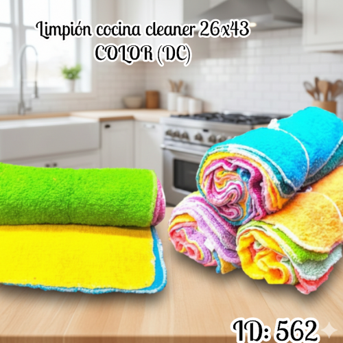 Limpión cocina cleaner 26x43 COLOR (DC)