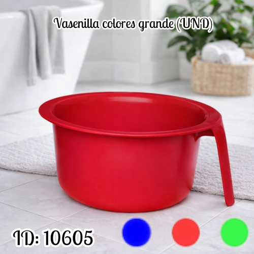 Vasenilla colores grande (UND)
