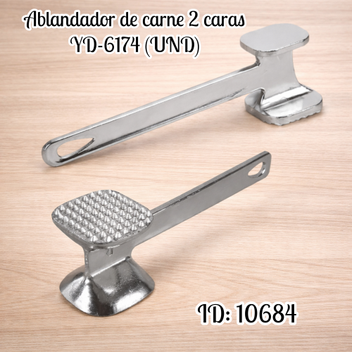 Ablandador de carne 2 caras YD-6174 (UND)