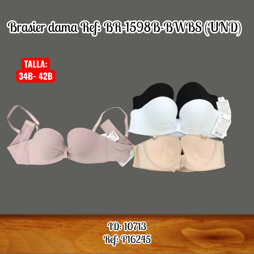 Brasier dama Ref: BR-1598B-BWBS (UND)