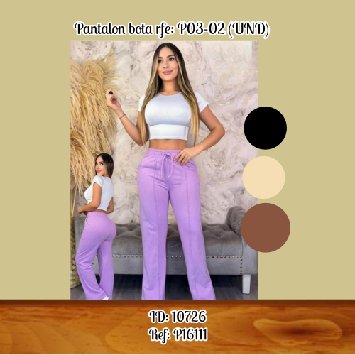 Pantalon bota rfe: P03-02 (UND)