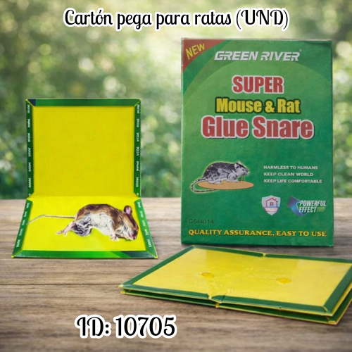Cartón pega para ratas (UND)